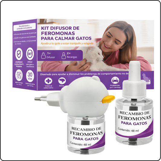 Kit Difusor Calmante para Gatos